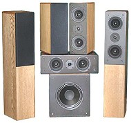 MTM Tower High Definition Theater system with 12 inch 300 watt powered sub $3000-click to enlarge